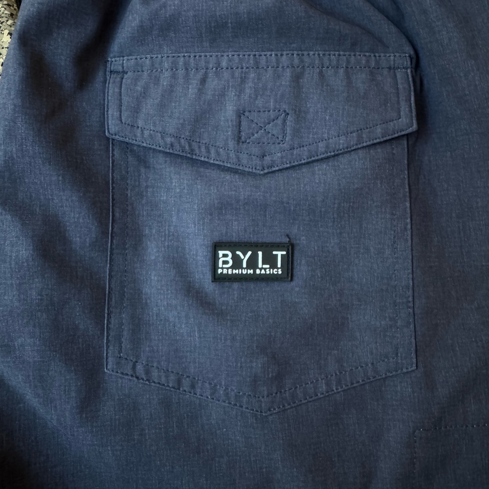 BYLT Premium Basics Navy shorts